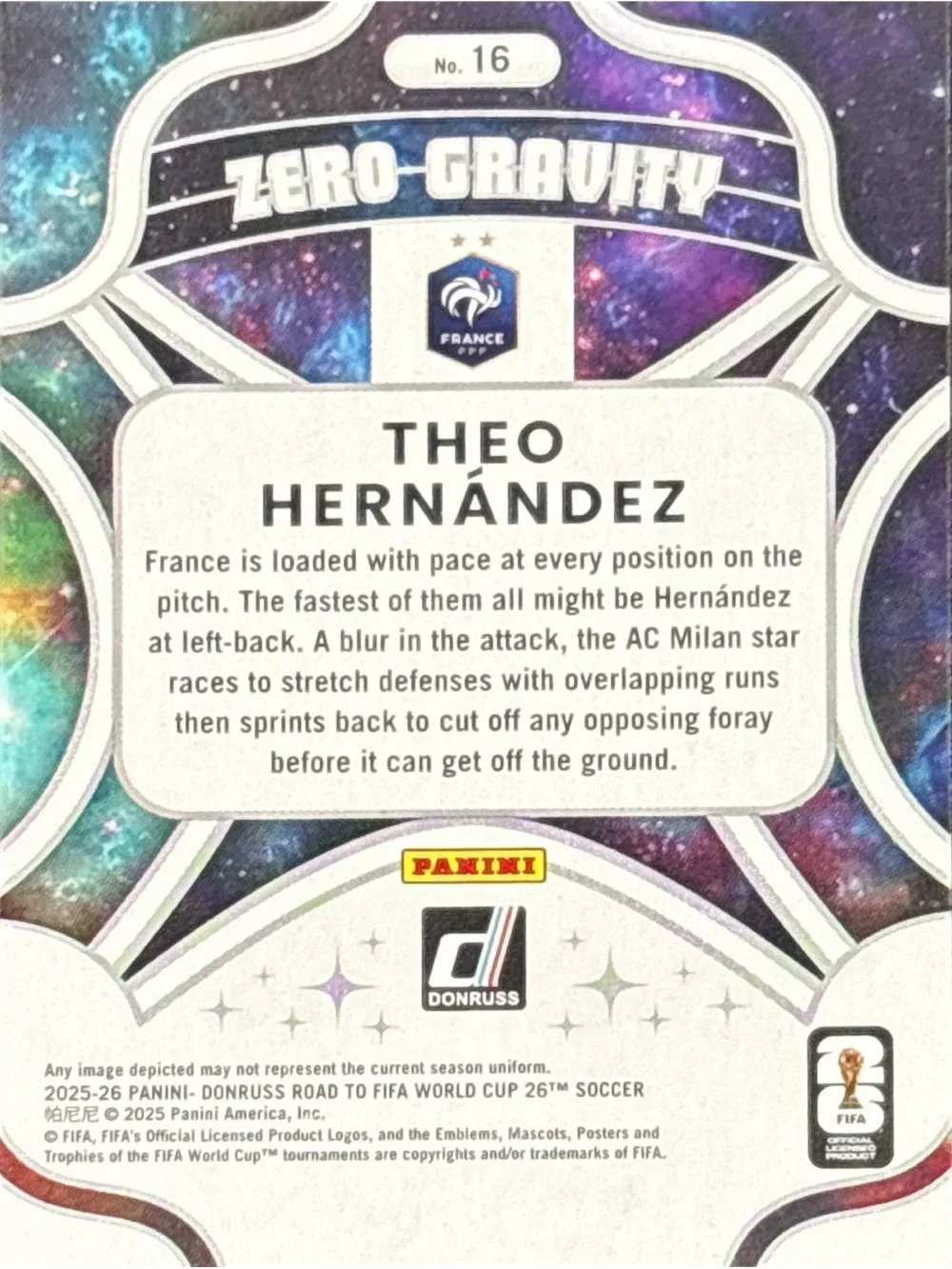 Panini donruss zero